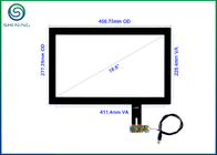 18,5 tecnología capacitiva de la pulgada del panel multi ancho PCAP de la pantalla táctil