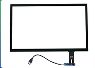 Pantalla capacitiva multi del panel táctil interfaz USB de 23,8 pulgadas enlazada con el vidrio de cubierta
