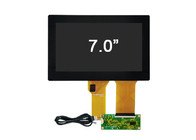 Pantalla táctil PCAP capacitiva proyectada USB de 7 pulgadas con panel TTL TFT-LCD