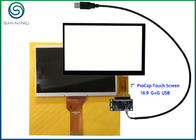 tipo pantalla táctil capacitiva industrial 3.3V - 5V de la MAZORCA 6H con la interfaz USB